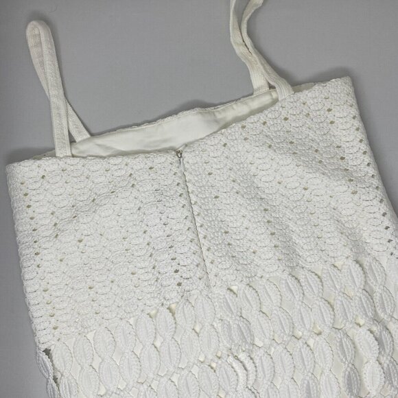 Alexis Velies White Dress Large New - Picture 8 of 9